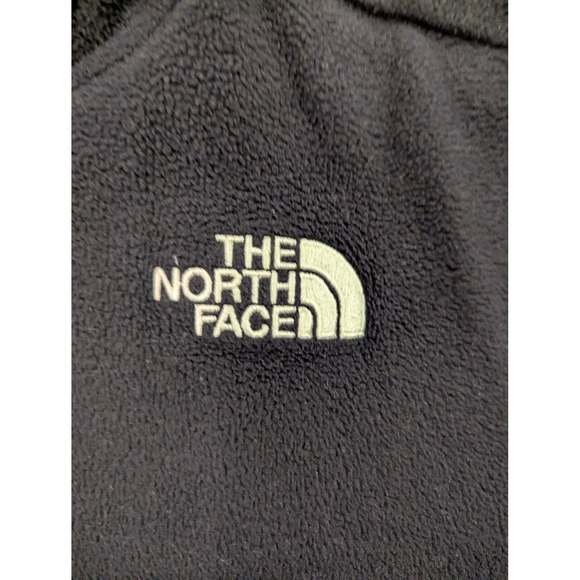 The North Face Fleece Hoodie Youth XL 18/20 Black Full Zip Gorpcore Jacket - Picture 6 of 8